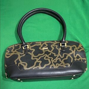 Stylish Black and Brown Women's Handbag
